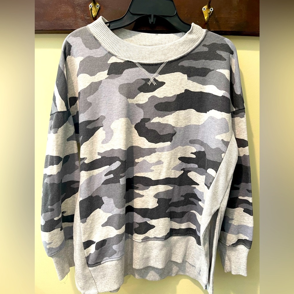 Aerie Camo Sweater